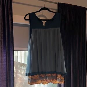 Matilda Jane Blue School Spirit Flowy Tank